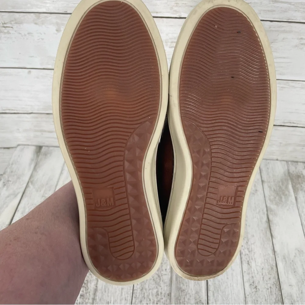Johnston & Murphy McGuffey Slip On Kids Leather Loafer‎ Size 2M Boys